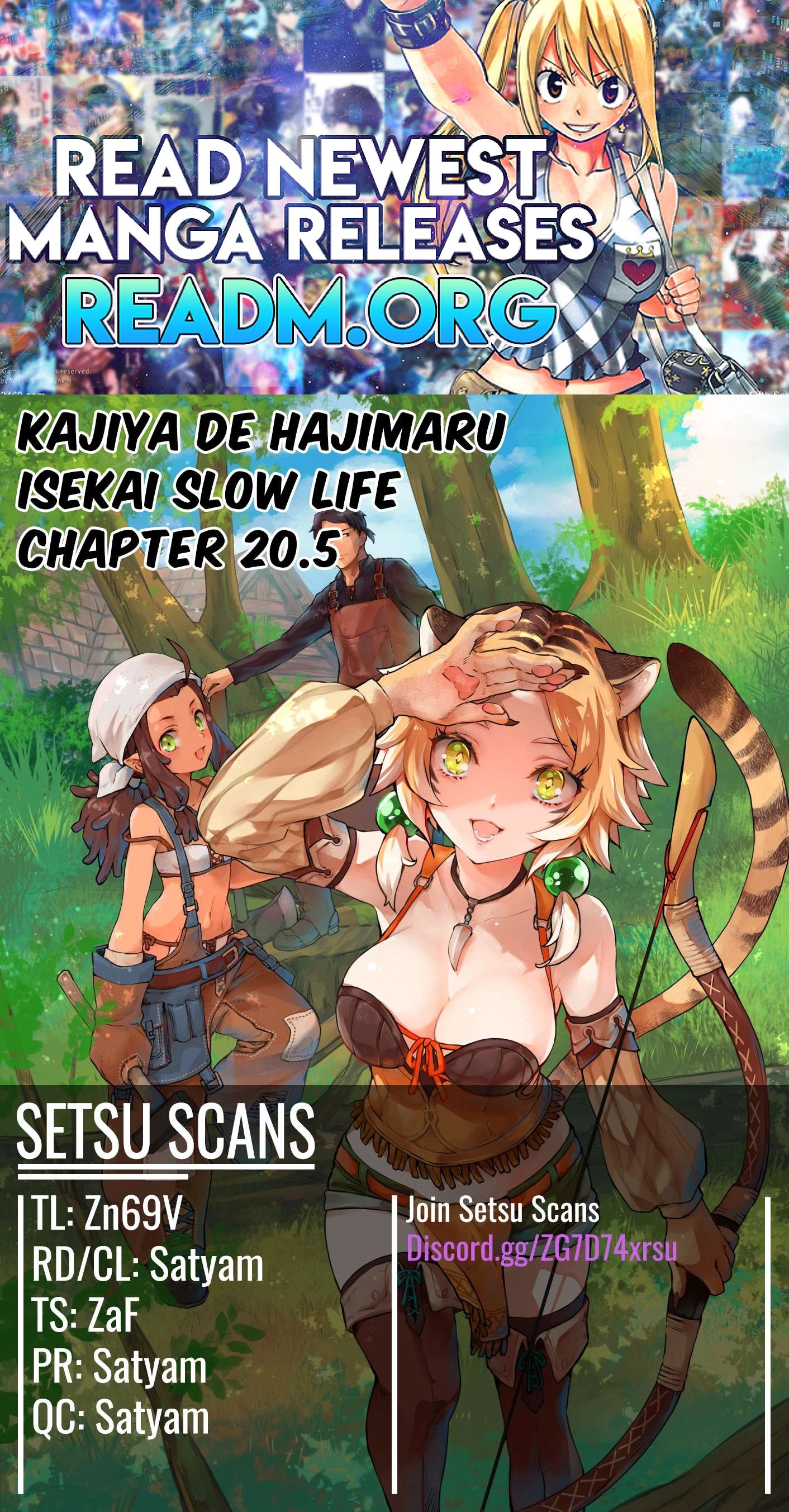 Kajiya de Hajimeru Isekai Slow Life Chapter 20.5 1